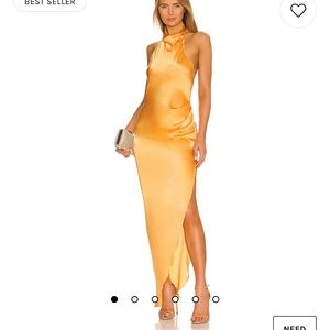 Samba Gown by Amanda Uprichard in Citron